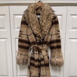 Tasha Polizzi Fur coat